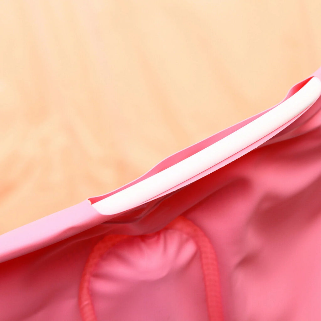 Pink PVC Inflatable Folding Bathtub K83951