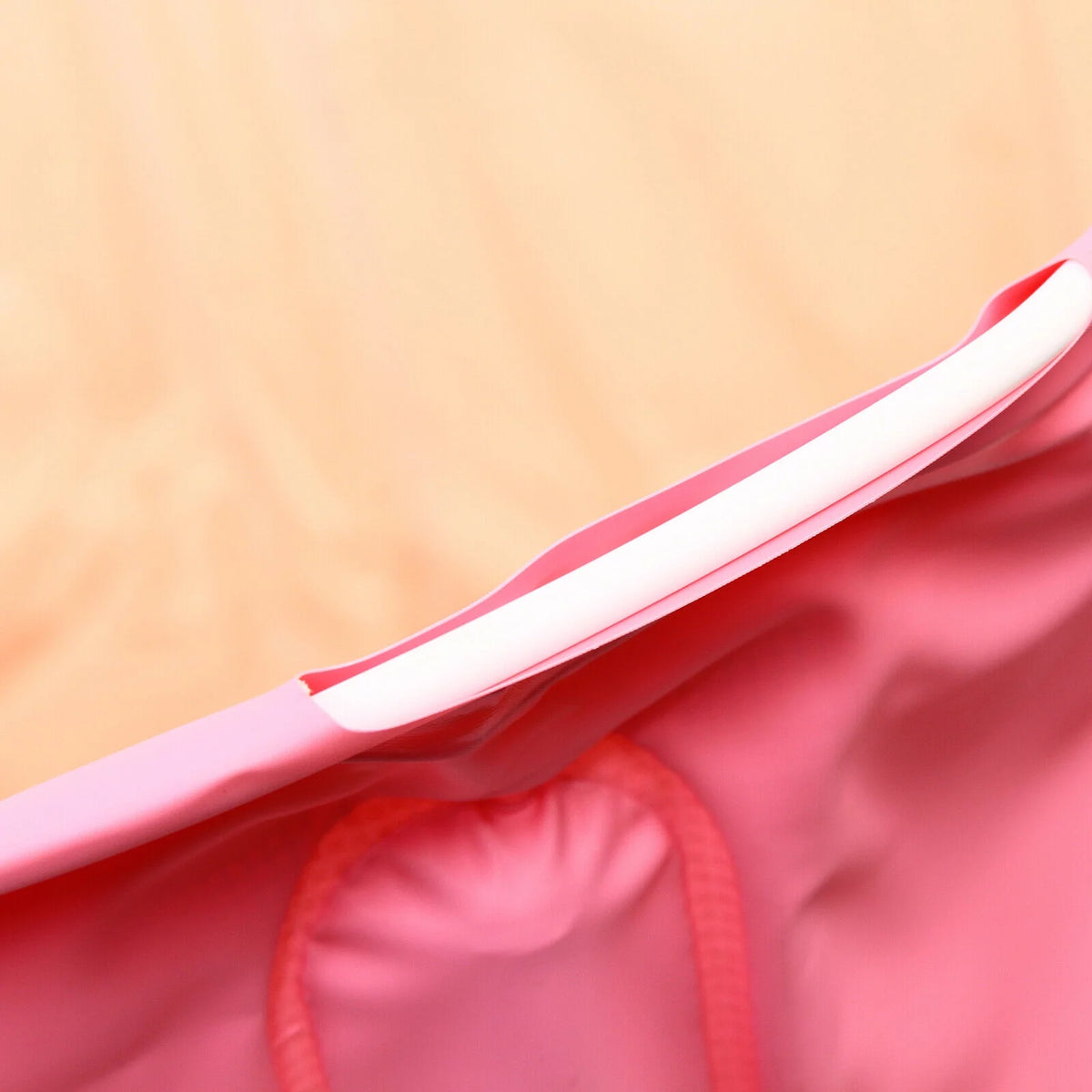 Pink PVC Inflatable Folding Bathtub K83951