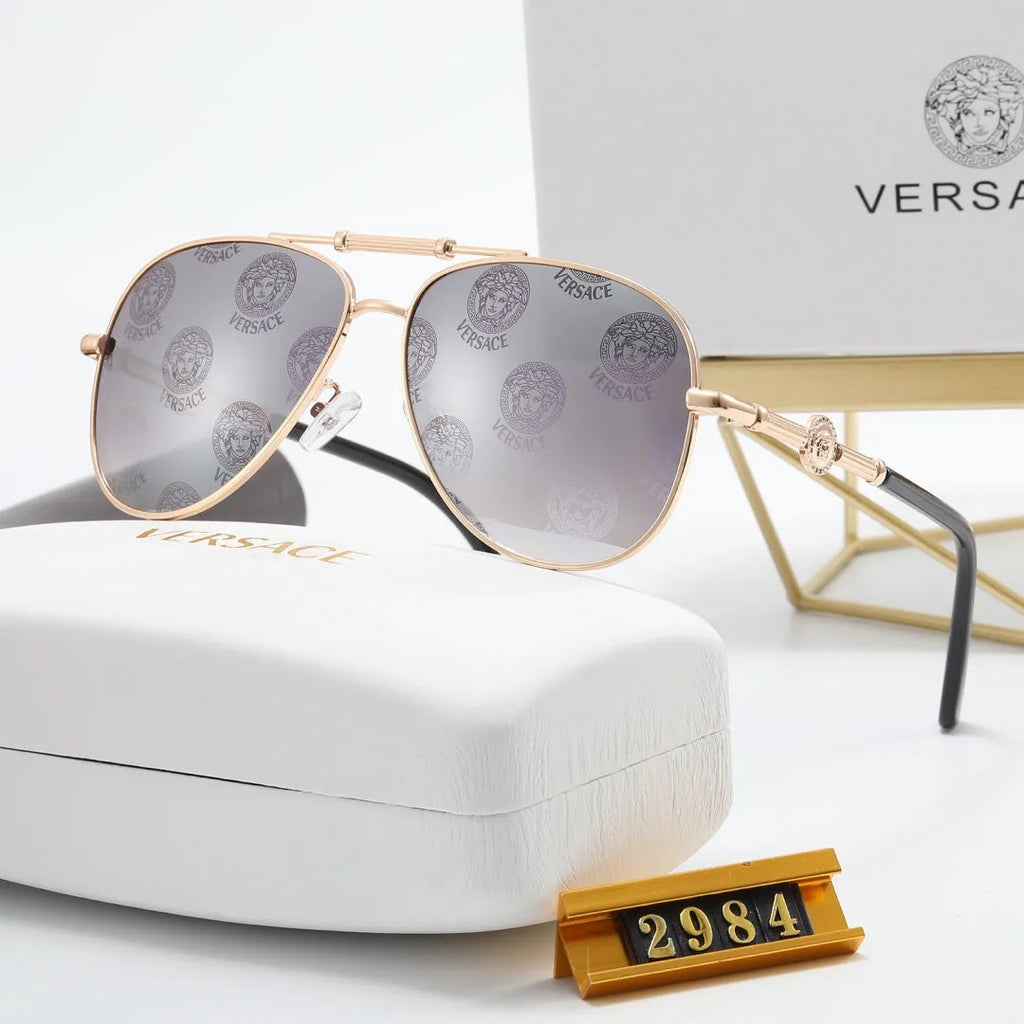 Oval Double Bridge Polarized Sunglasses M347682