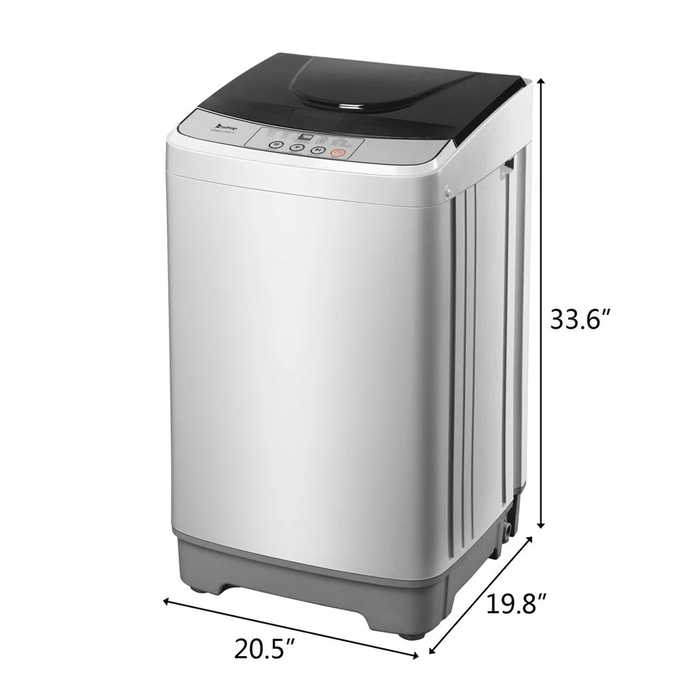 13.3lbs Portable Full Automatic Washing Machine V257
