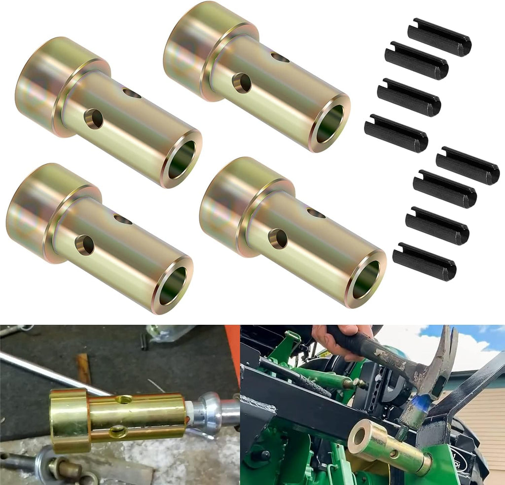 2 Pairs Cat 2 Quick Hitch Adapter Bushings Set for Category II 3-Point Tractor B97901