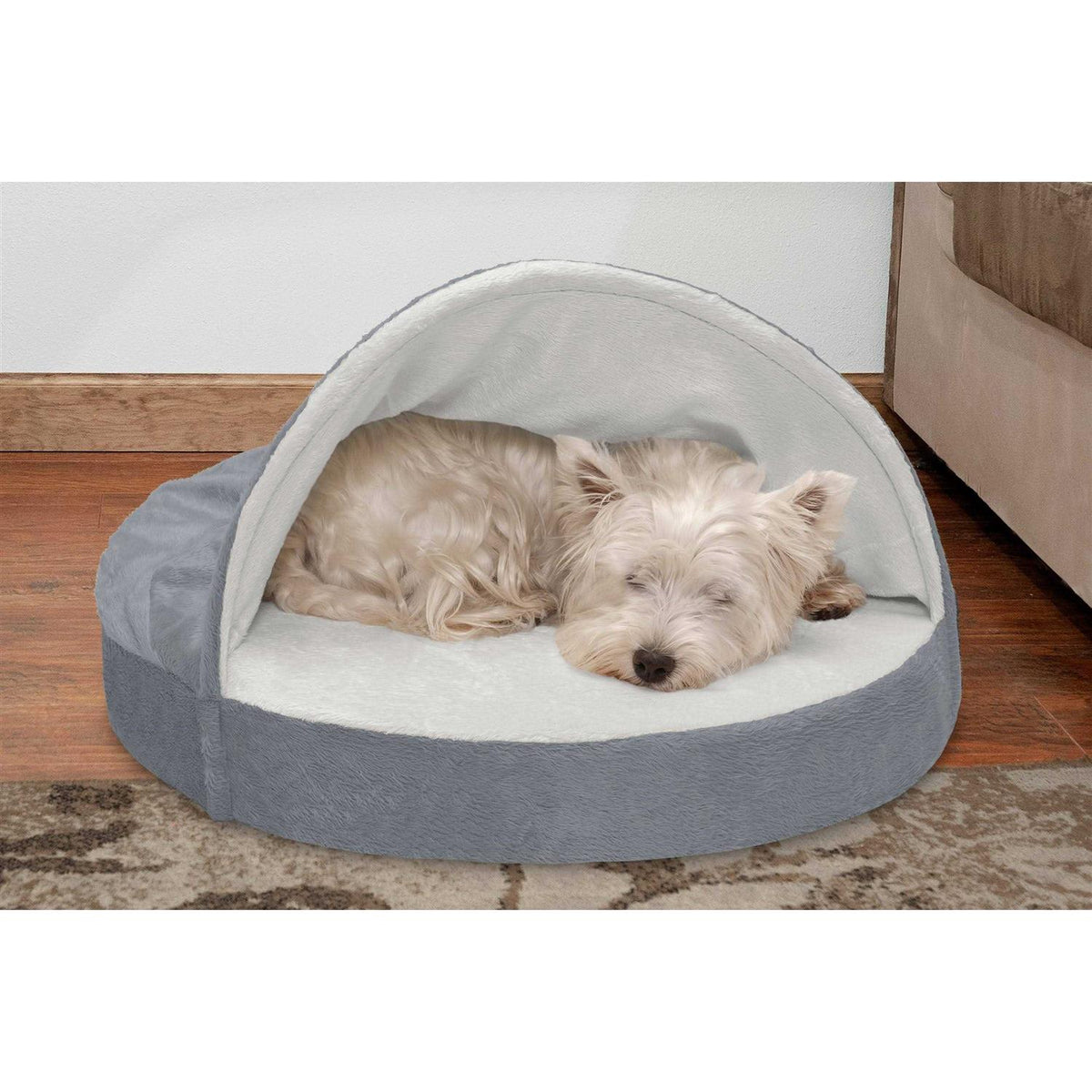 Faux Sheepskin Orthopedic Pet Dog Bed I655