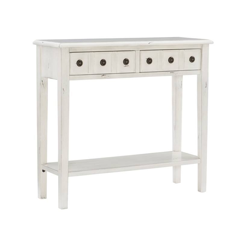 Cream Wood Console Table T549
