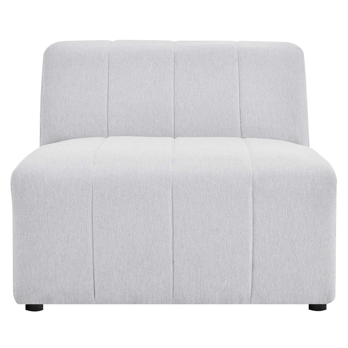 Ivory White Fabric Sofa Chair D573