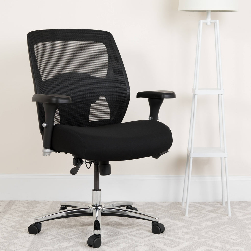 Black Mesh Ergonomic Office Chair T209613