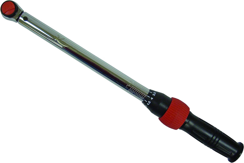3/8 Drive Click Style Long Torque Wrench, 10-100 feet/lbs. Capacity, 16-1/4 Long H22143