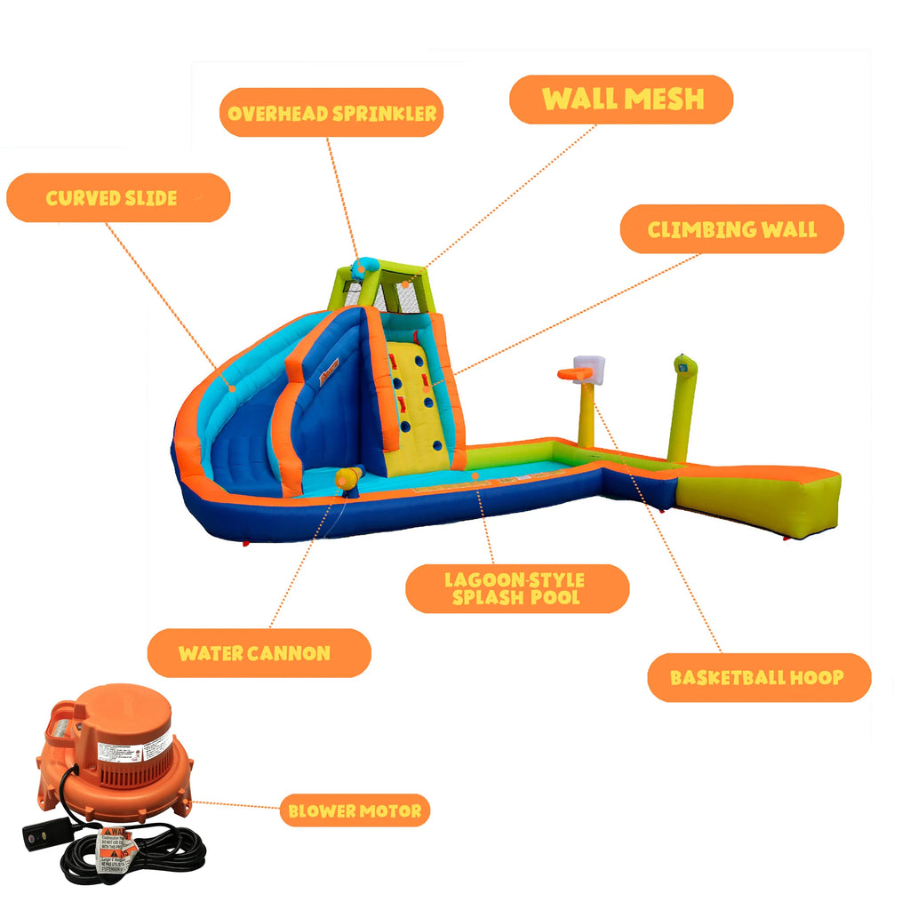 Giant Inflatable Water Slide Splash Park O302