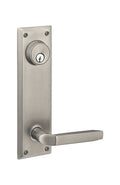 Pewter Single Cylinder Keyed Entry Set A345742