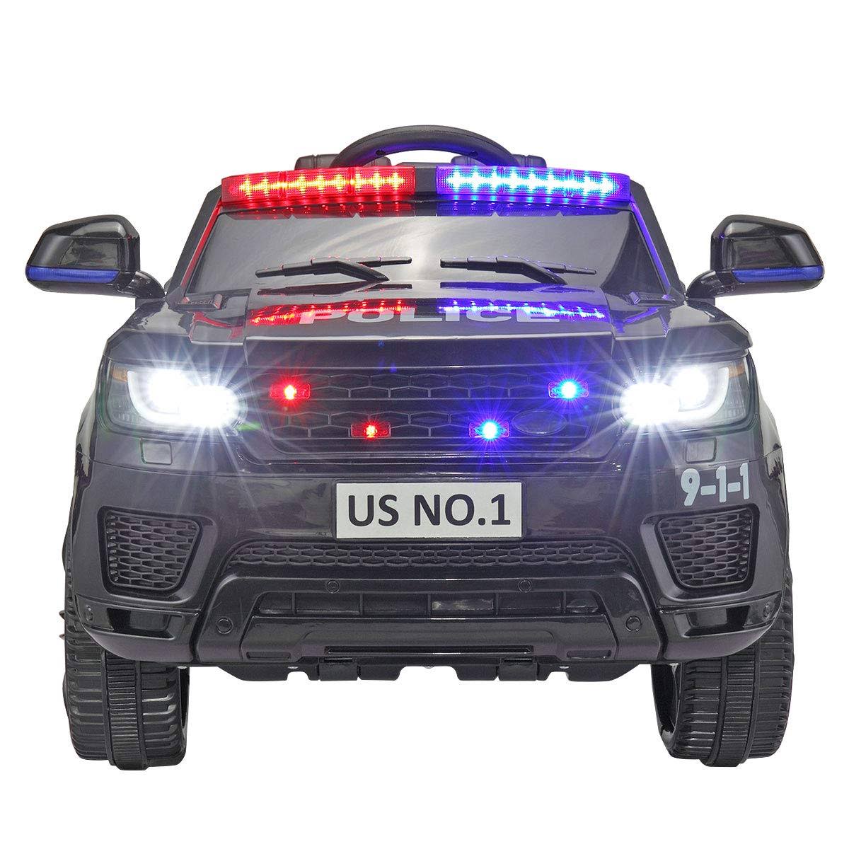 12V Kids Ride on Police Car with Remote Control U320617