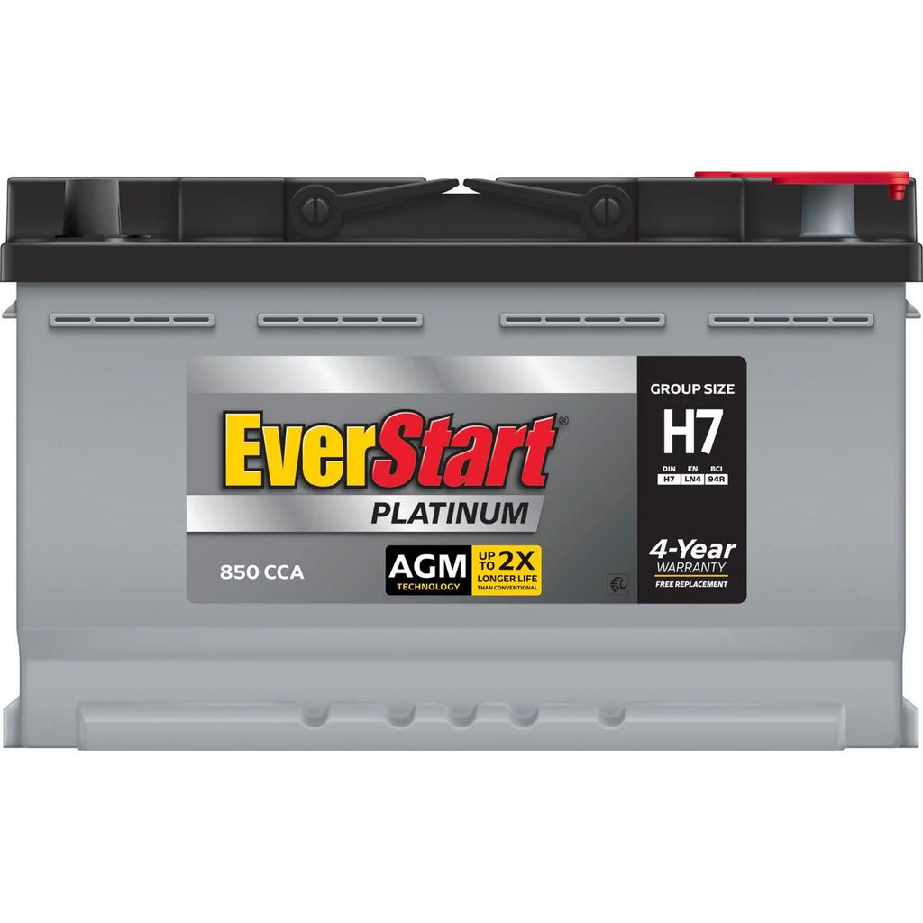 AGM Automotive Battery, Group Size H7 / LN4 / 94R 12 Volt, 800 CCA 140 RC K149913