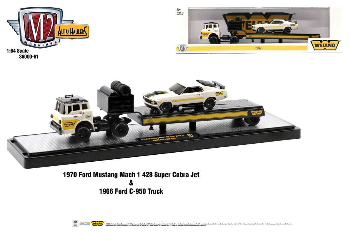 1970 Ford Mustang Mach 1 & 1966 Ford C-950 Truck K976981
