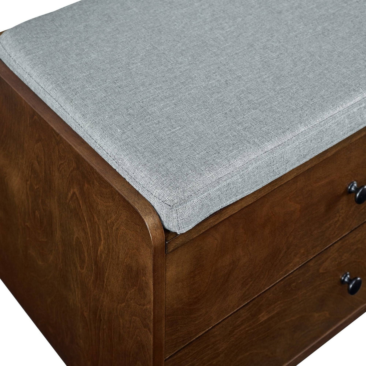 Upholstered Storage Bench V115