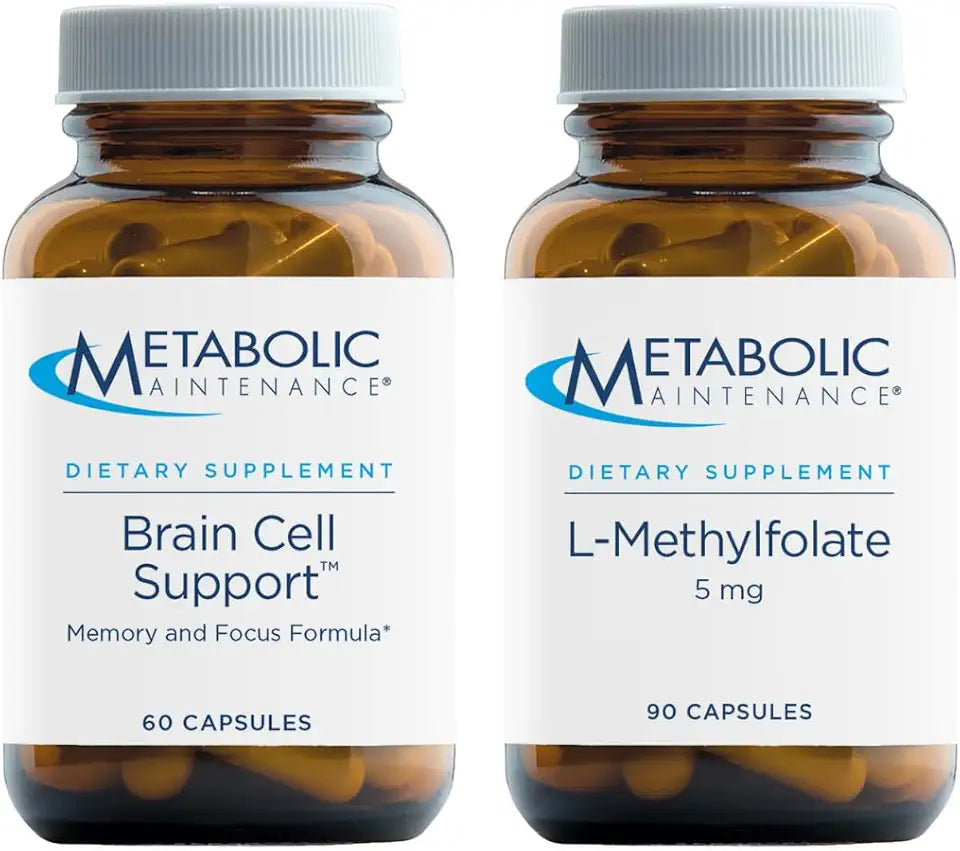 60 Caps Methylated Folate Brain Cell Support M5190