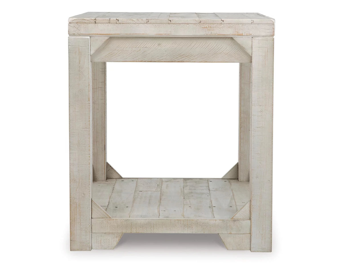 Whitewash End Table B205806