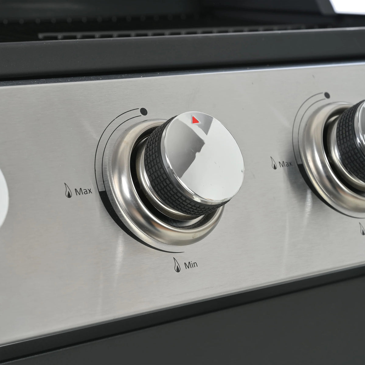 Stainless Steel 4-Burner Gas Grill with Porcelain-Enamel Cooking Grates X659