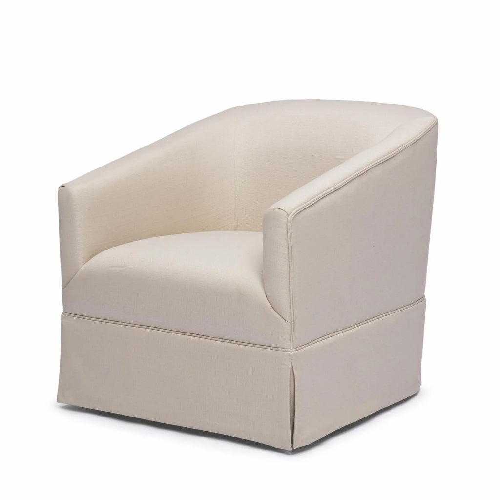 Elm Skirted Swivel Chair J15697