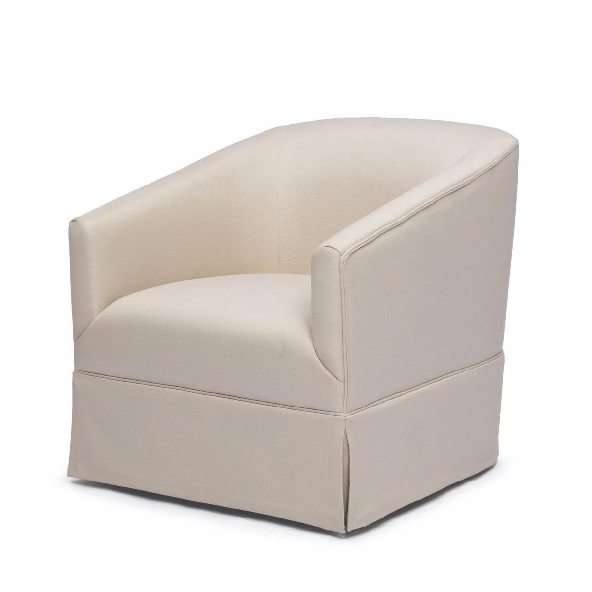 Elm Skirted Swivel Chair J15697