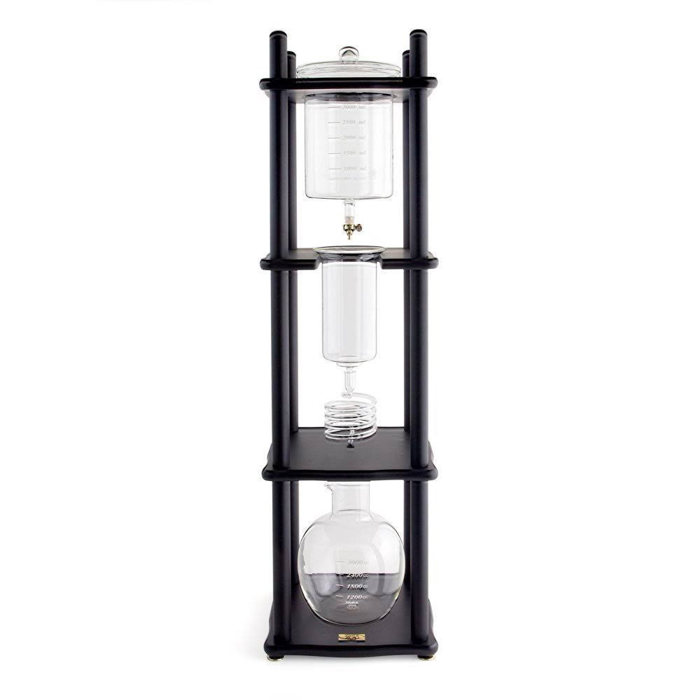 25 Cup Cold Drip Maker Black Wood Frame B551045