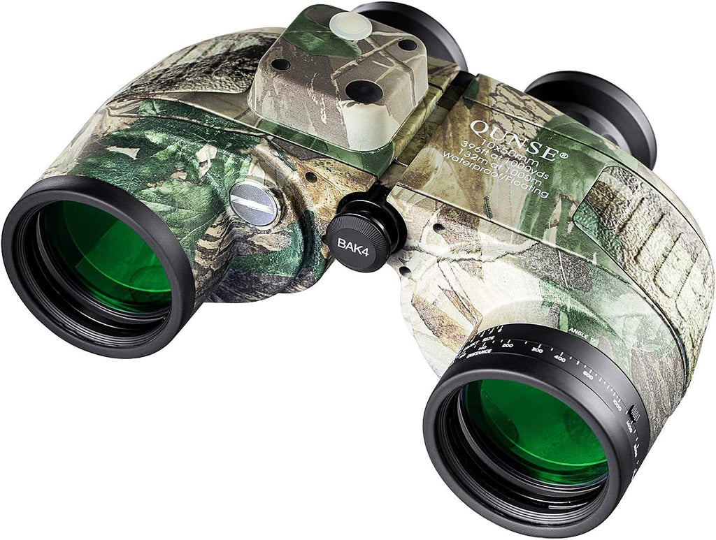 10x50 Camouflage Binoculars with Compass and Rangefinder B12091