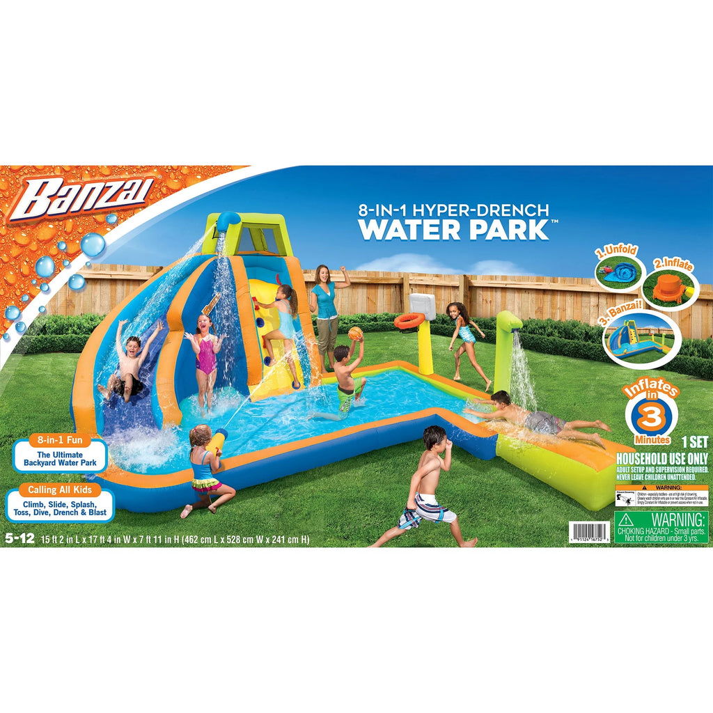 Giant Inflatable Water Slide Splash Park O302