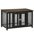 Furniture Style Dog Crate with Openable Top Y75816