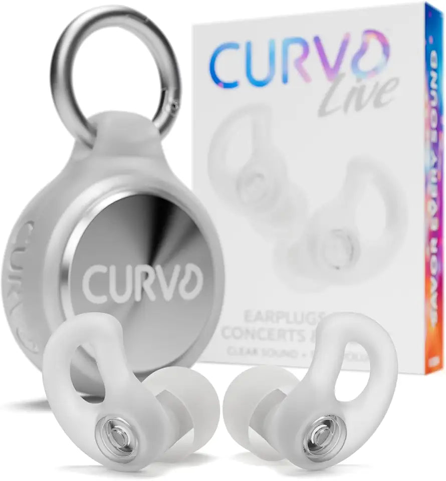High-Fidelity Concert Earplugs with Carry Case G793