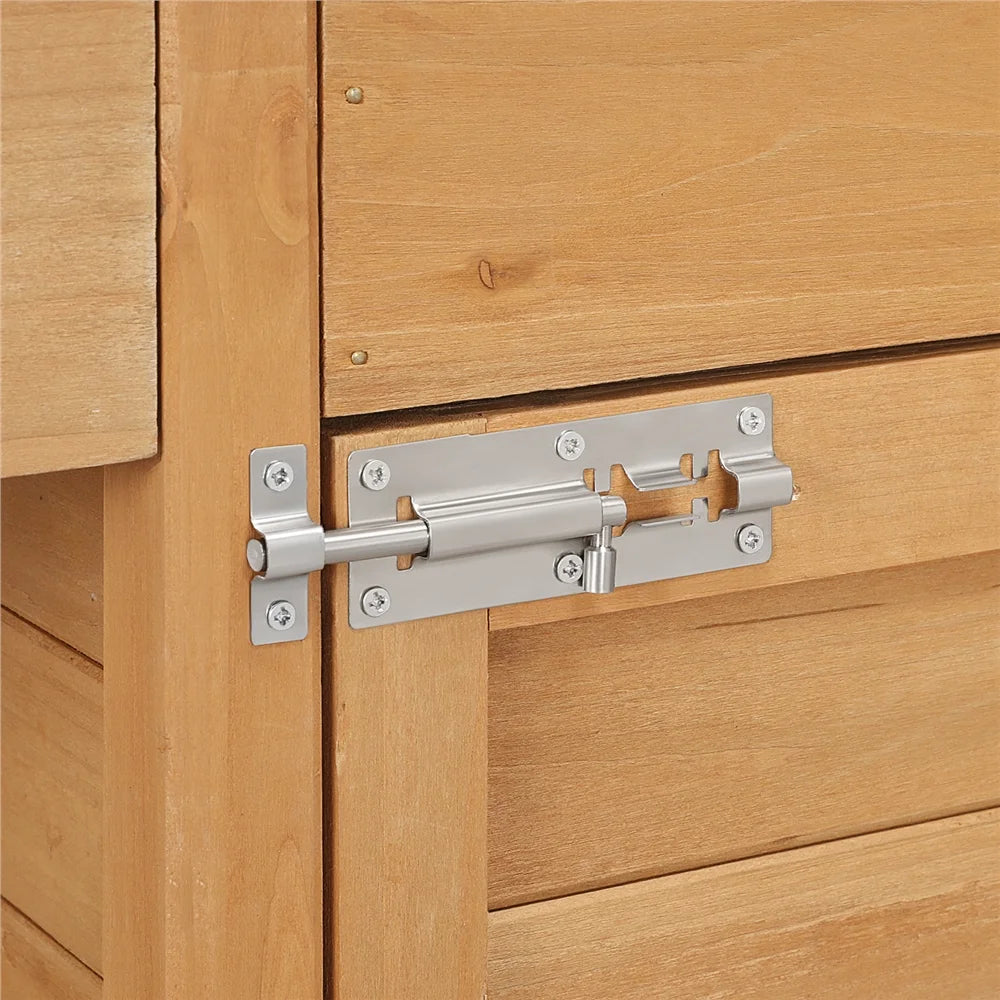 Garden Potting Bench with Cabinet Drawer J125015