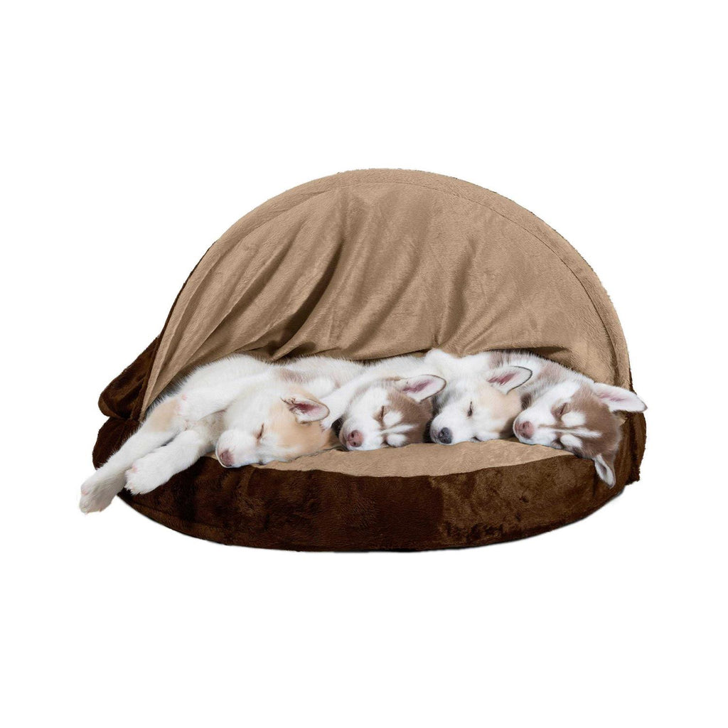 Faux Sheepskin Orthopedic Pet Dog Bed I655
