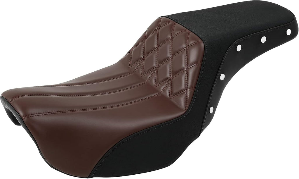Red Stitching Motorcycle Seat Q162