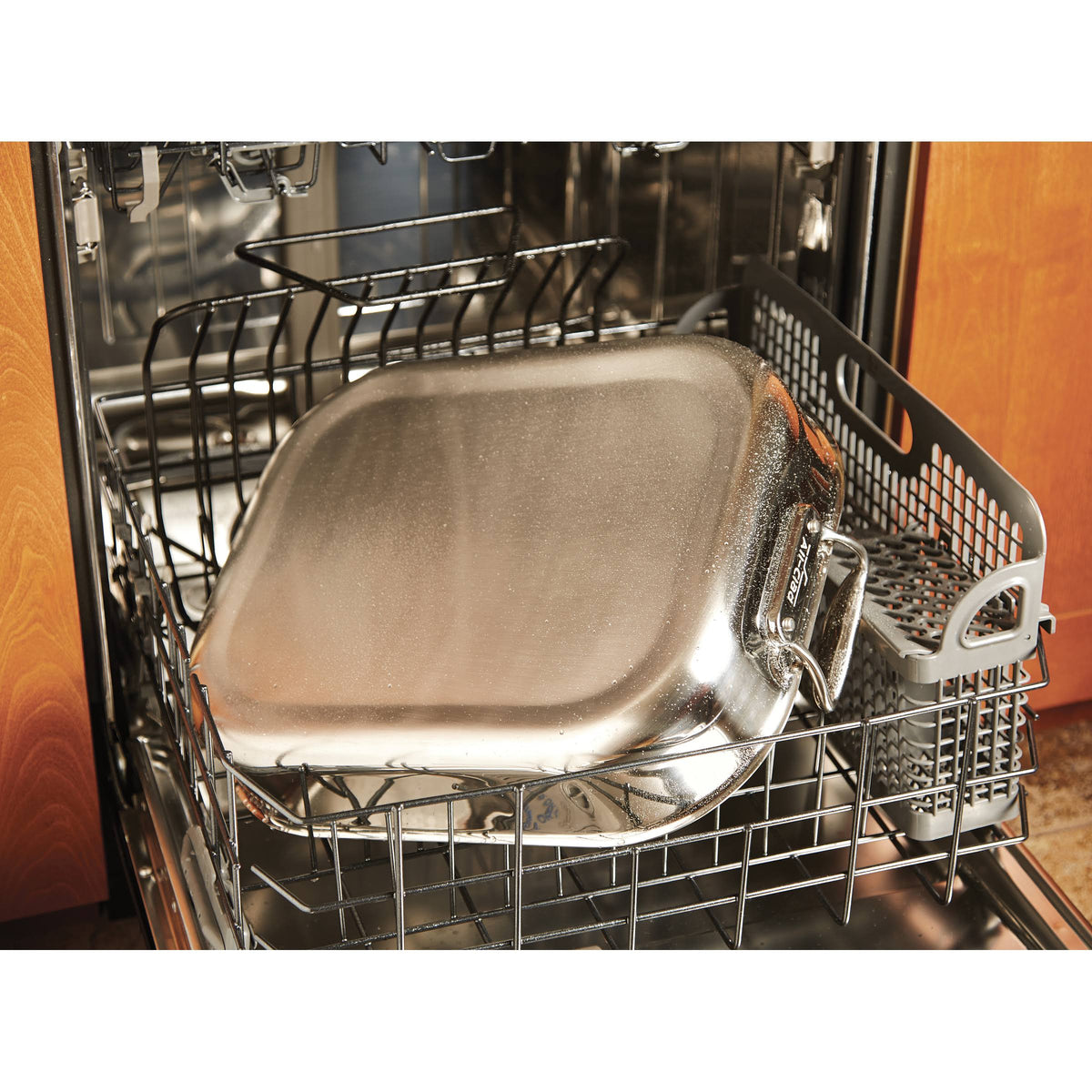Large Stainless Steel Roaster with Rack R428