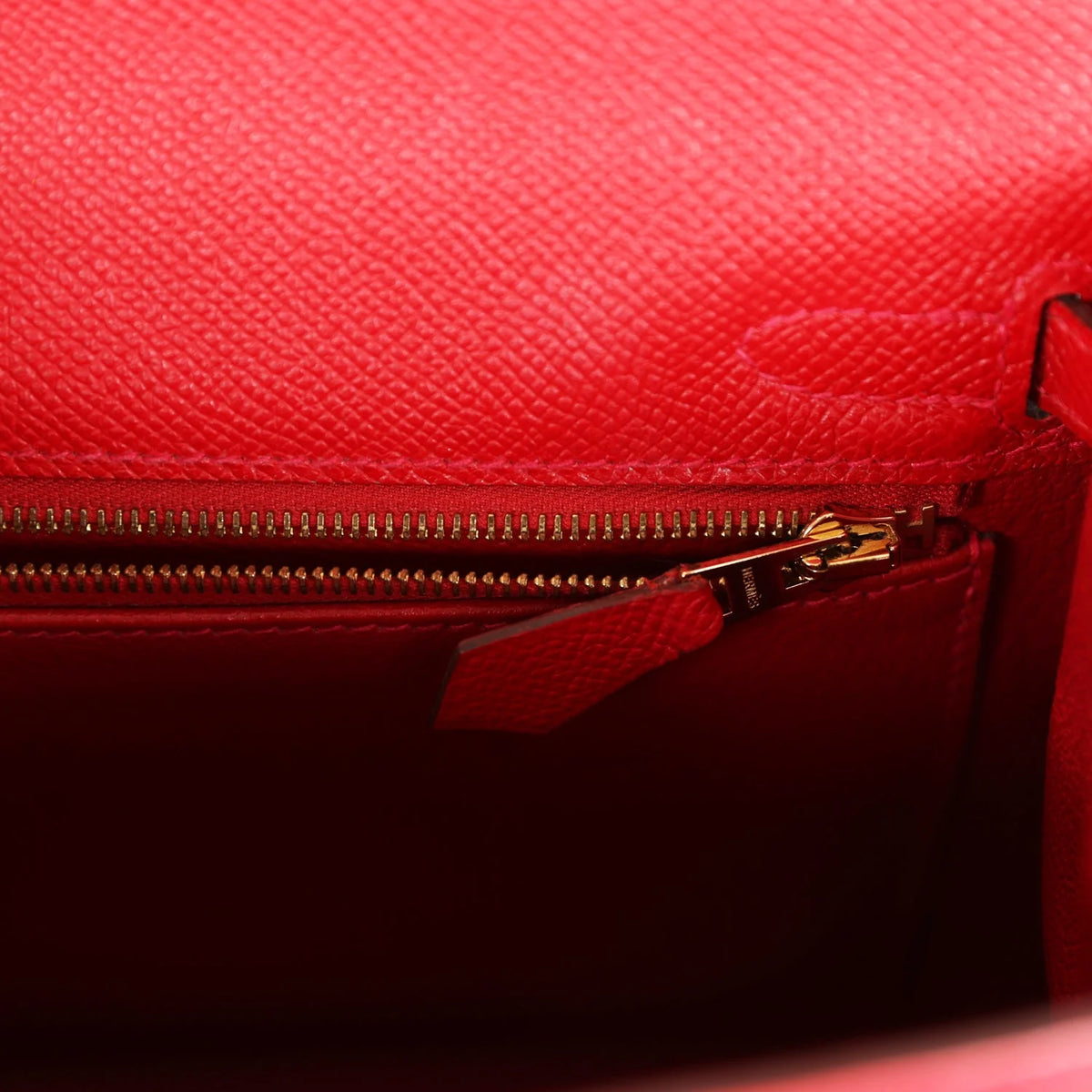 Pre-owned Rouge Casaque Epsom Leather Bag E51355