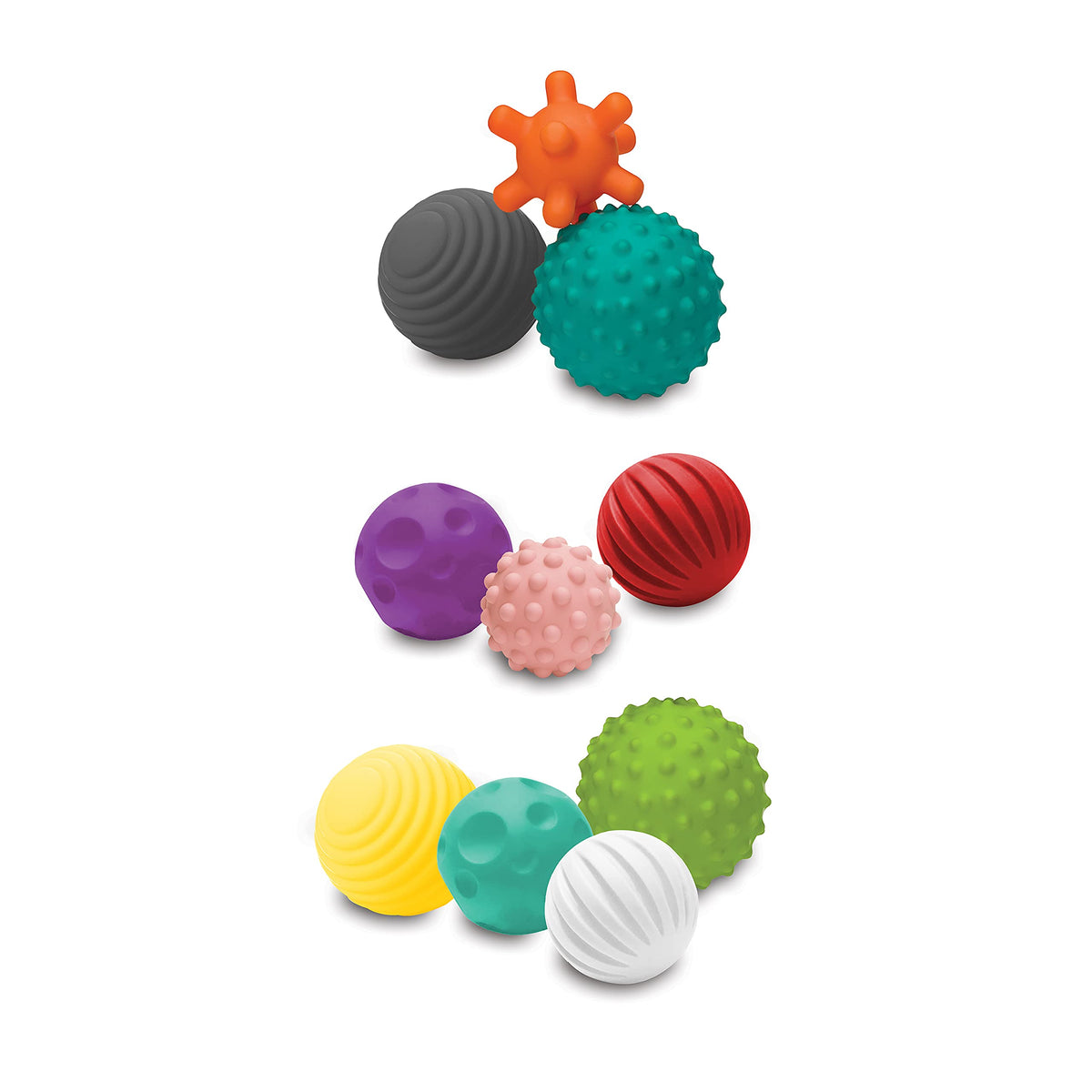 10 Piece Textured Multi Ball Set I991