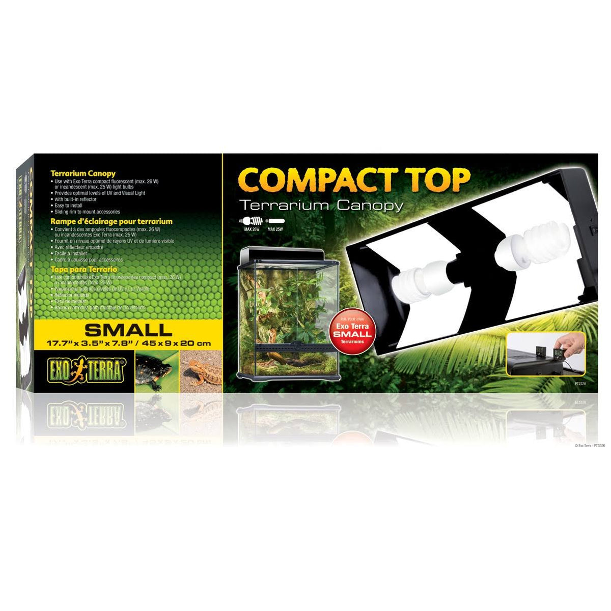 Compact Top Fluorescent Terrarium Canopy S406609