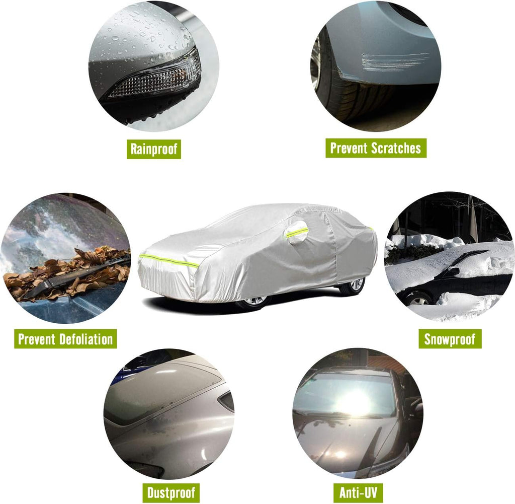 5 Layer Waterproof Windproof Car Cover SUV Cover D976545