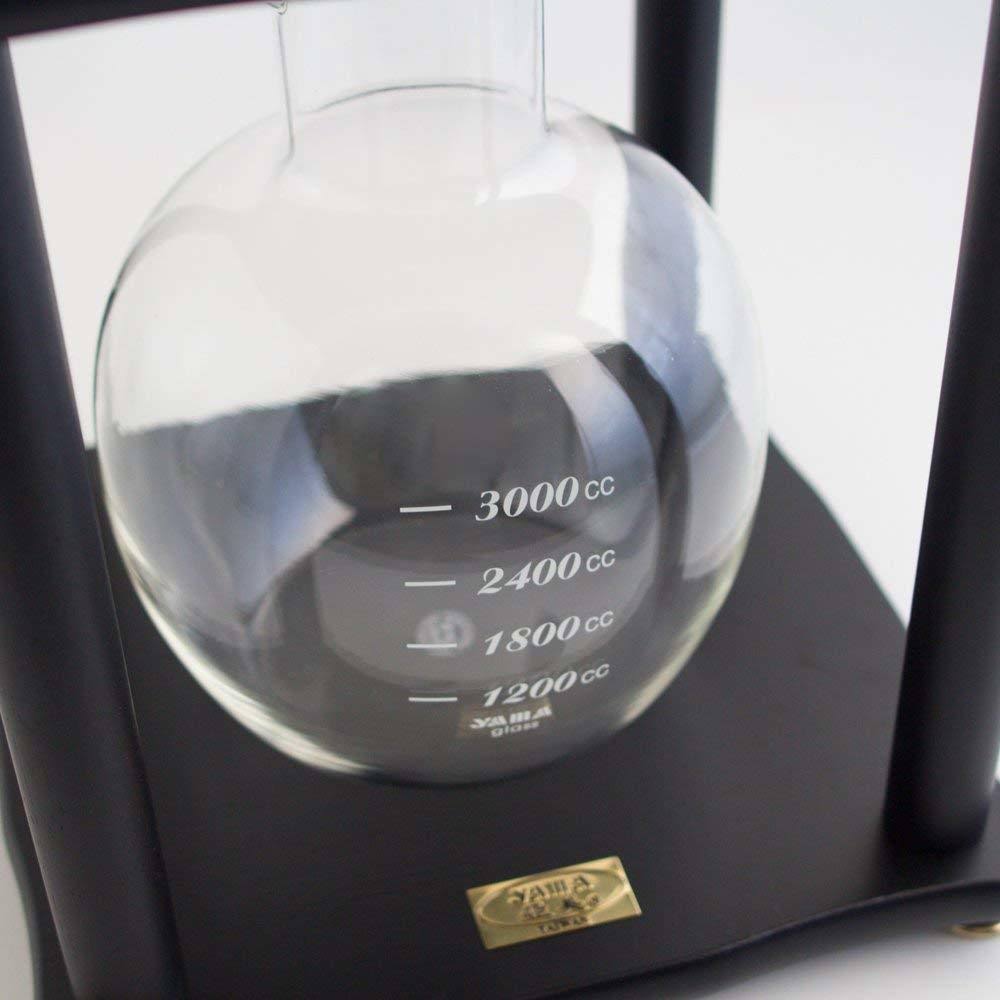 25 Cup Cold Drip Maker Black Wood Frame B551045