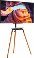 White Tripod TV Floor Stand for 45 to 65 Inch LED LCD Screen D4680