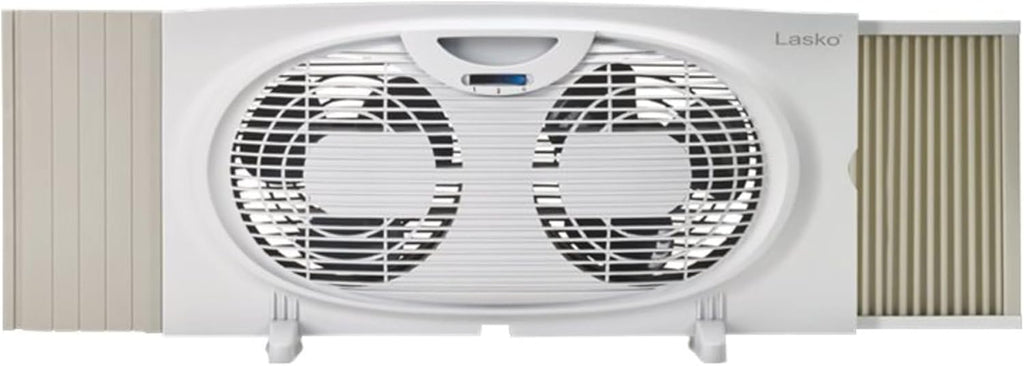 White Twin Window Fan A612116