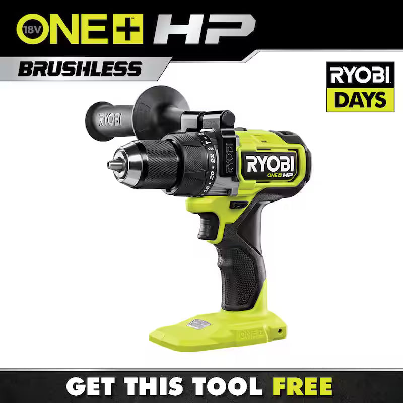 18V Brushless Cordless 1/2 in. Hammer Drill E3796