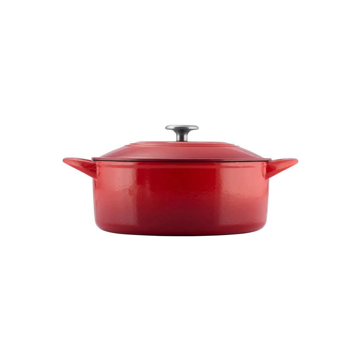 6 qt Red Enameled Cast Iron Dutch Oven X74487