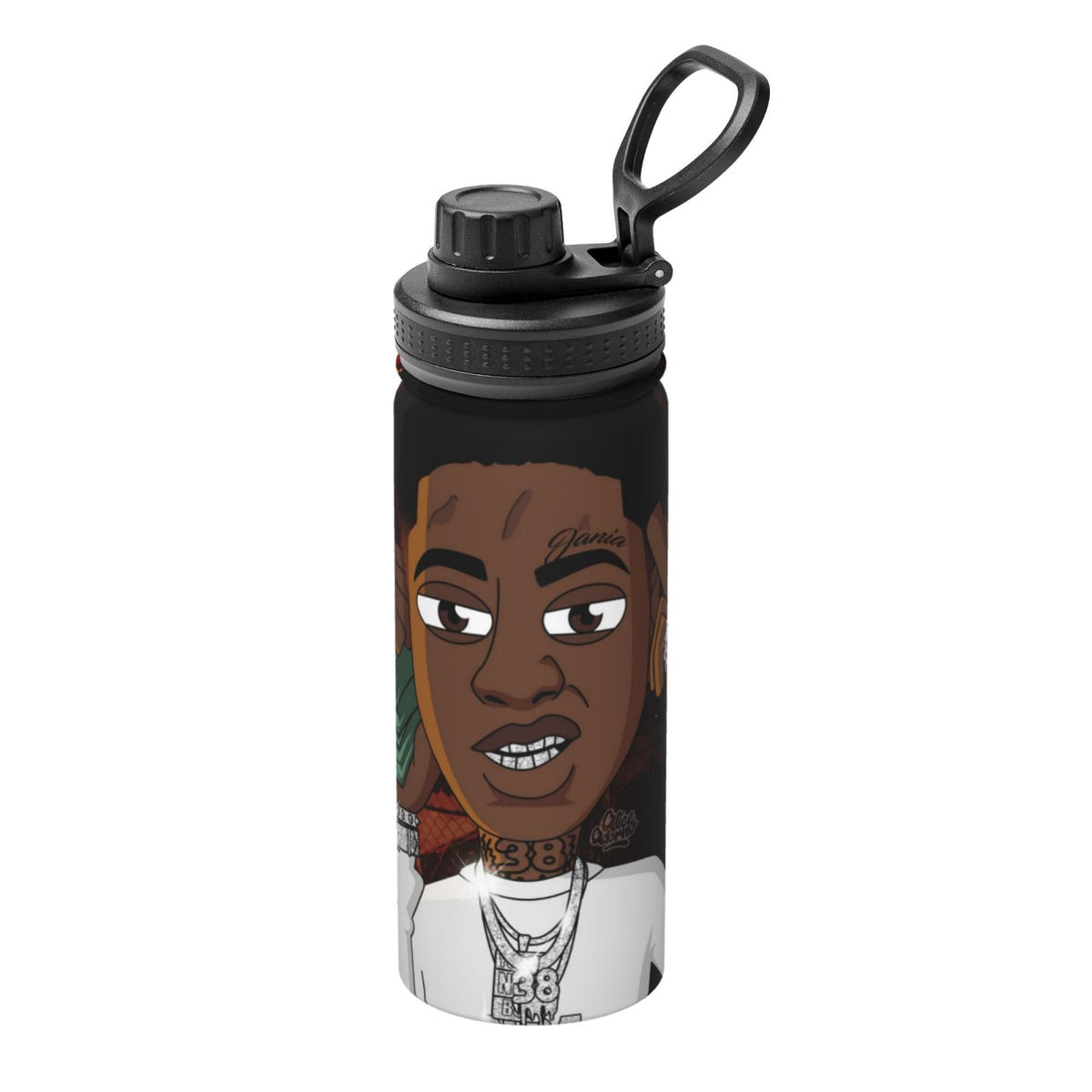 18OZ Stainless Steel Insulated Water Bottle E537