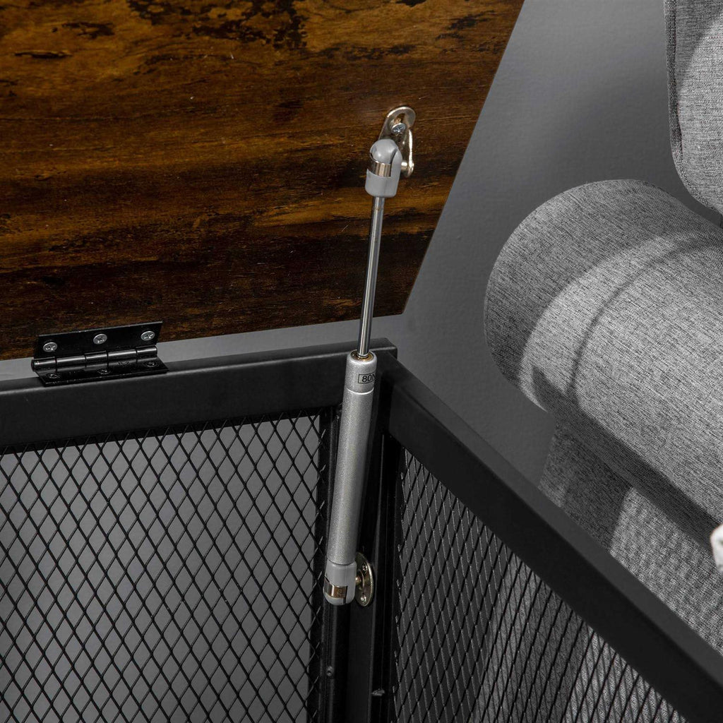 Furniture Style Dog Crate with Openable Top Y75816