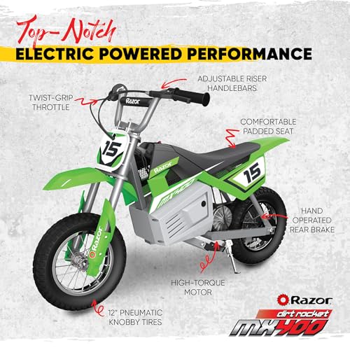Green Electric Dirt Bike C658738