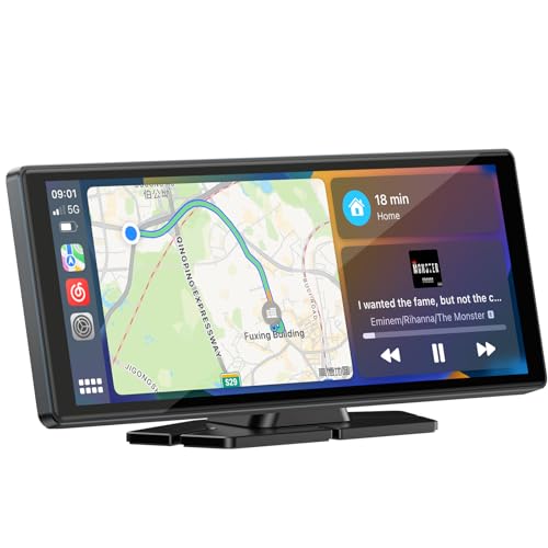 9.26-inch Wireless CarPlay Screen with GPS Navigation, Bluetooth, Touch Screen P295