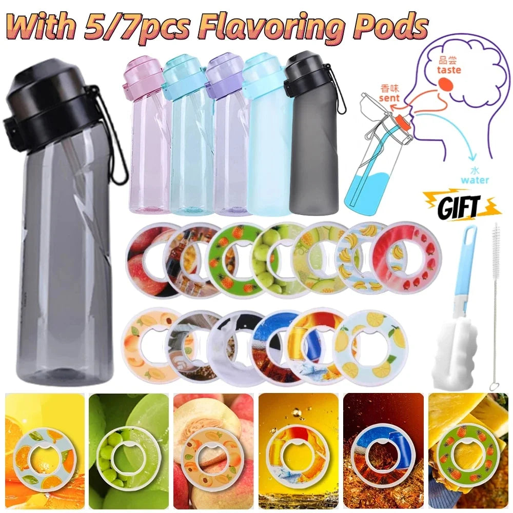 18PCS 650ml Flavored Water Bottle U7105