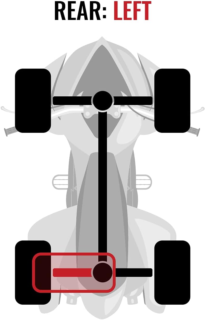 Rear Left Axles Pack of 2 R106898