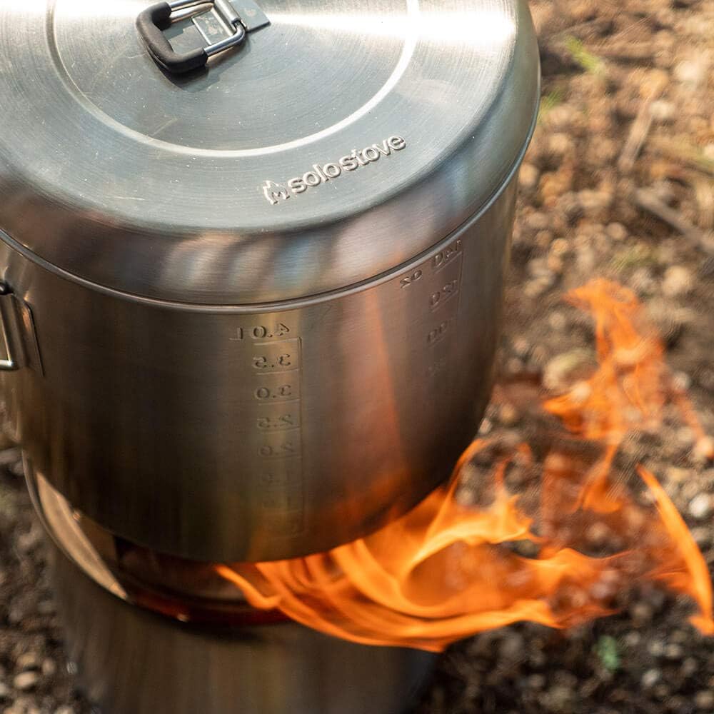 Stainless Steel Camping Pot T9351