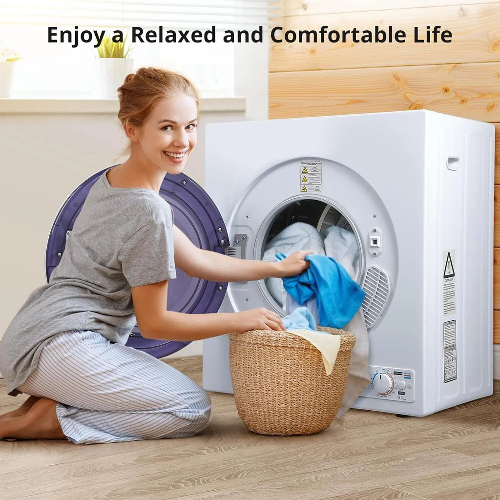 Portable Electric Clothes Dryer 2.65 cu. ft Stainless Steel Tub M674