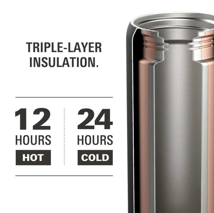 Vacuum Insulated Water Bottle with Bluetooth Speaker and Remote G796249