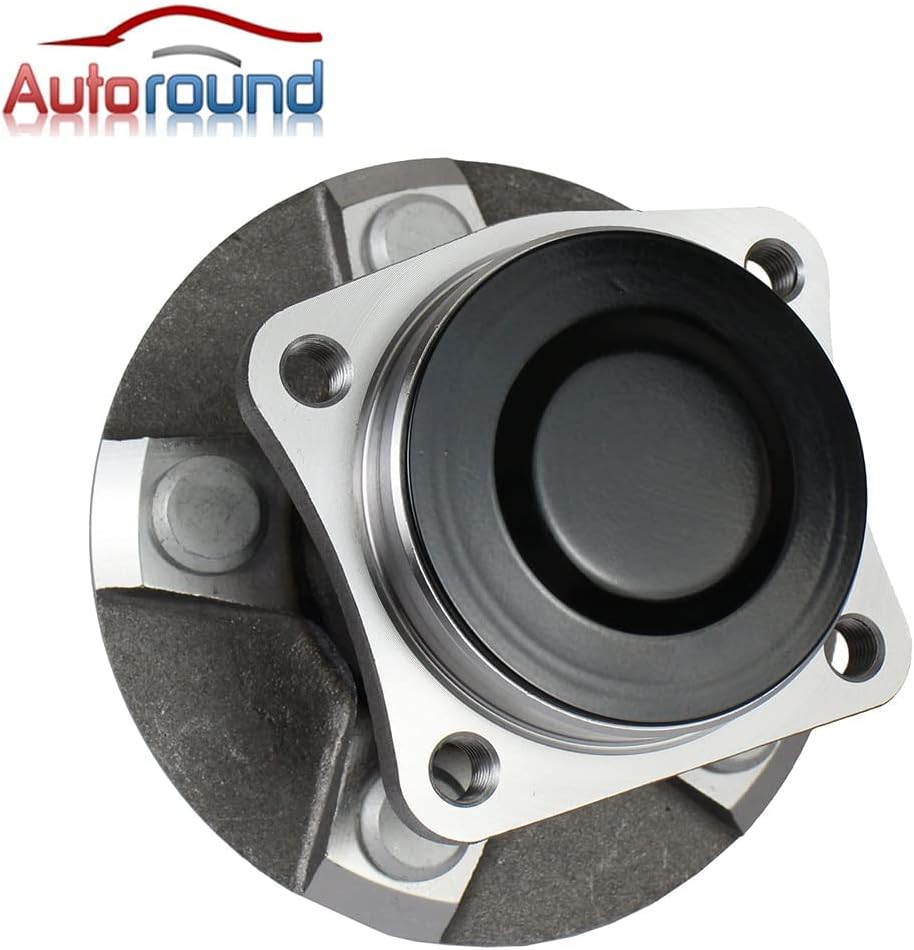 [2 Pack] Rear Wheel Bearing and Hub Assembly for 2003-2008 Toyota Corolla/ Matrix/ Pontiac Vibe, 2000-2005 Toyota Celica, 5 Lug Non-ABS FWD I751