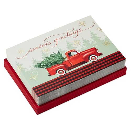 40 Cards and 40 Envelopes Boxed Christmas Cards P5096